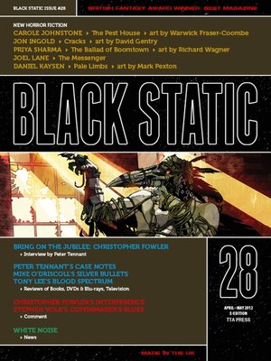 cover image of Black Static #28 Horror Magazine